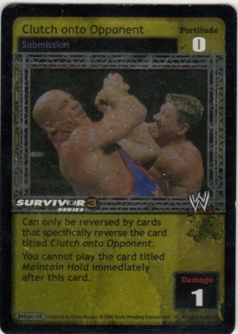 Clutch onto Opponent (SS3) Foil